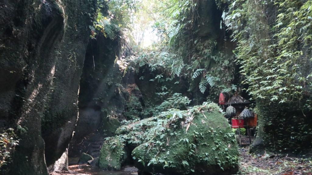 Small temple near the waterfall