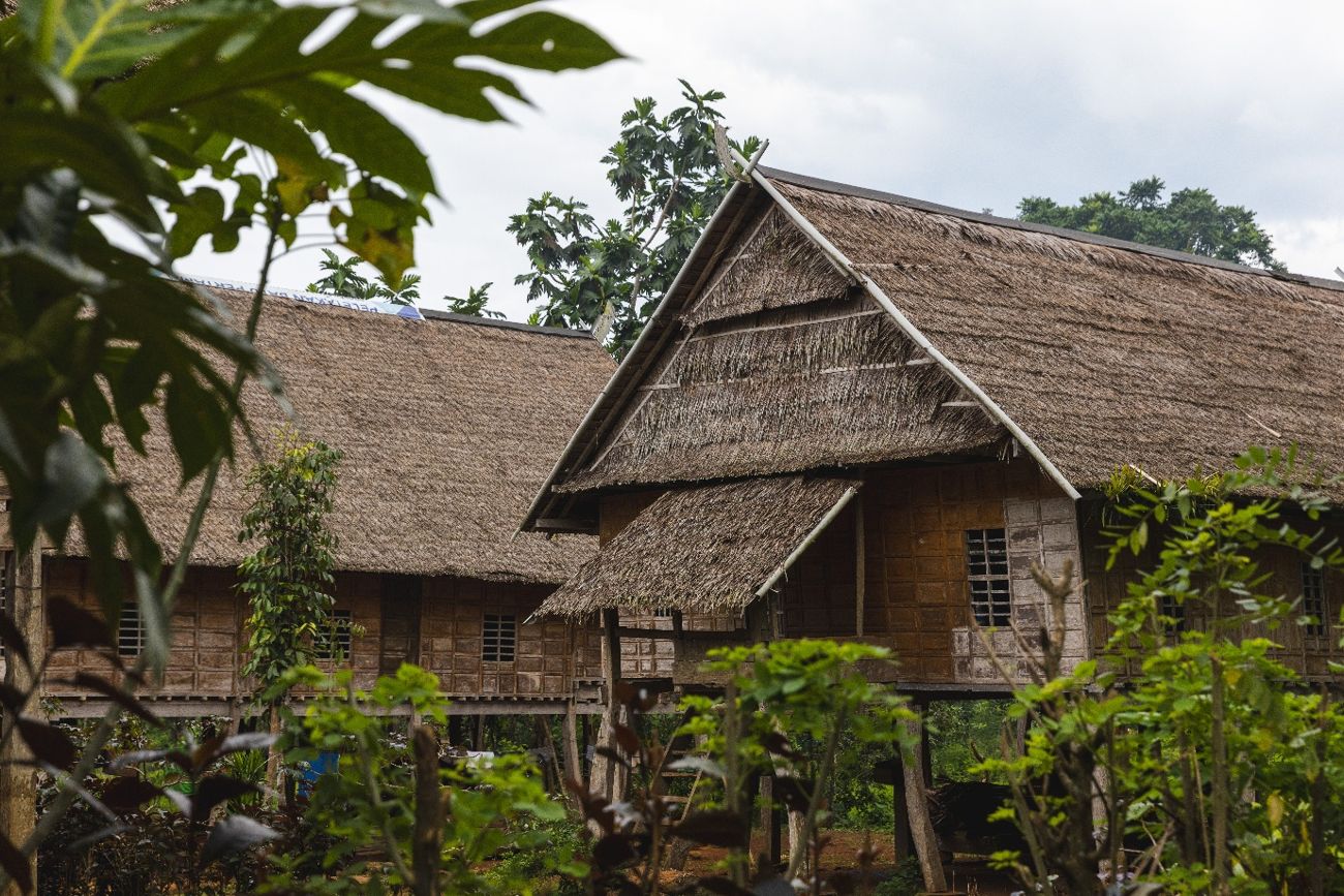 Traditional thatched stilt house in Tana Toa, the Ammatoa Kajang customary area
