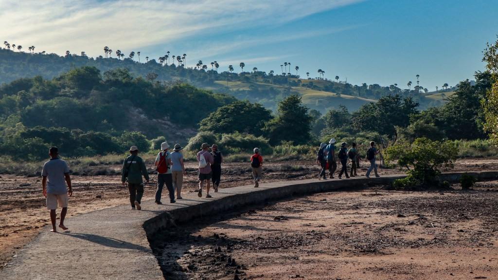 Trekking at Loh Buaya, Rinca Island