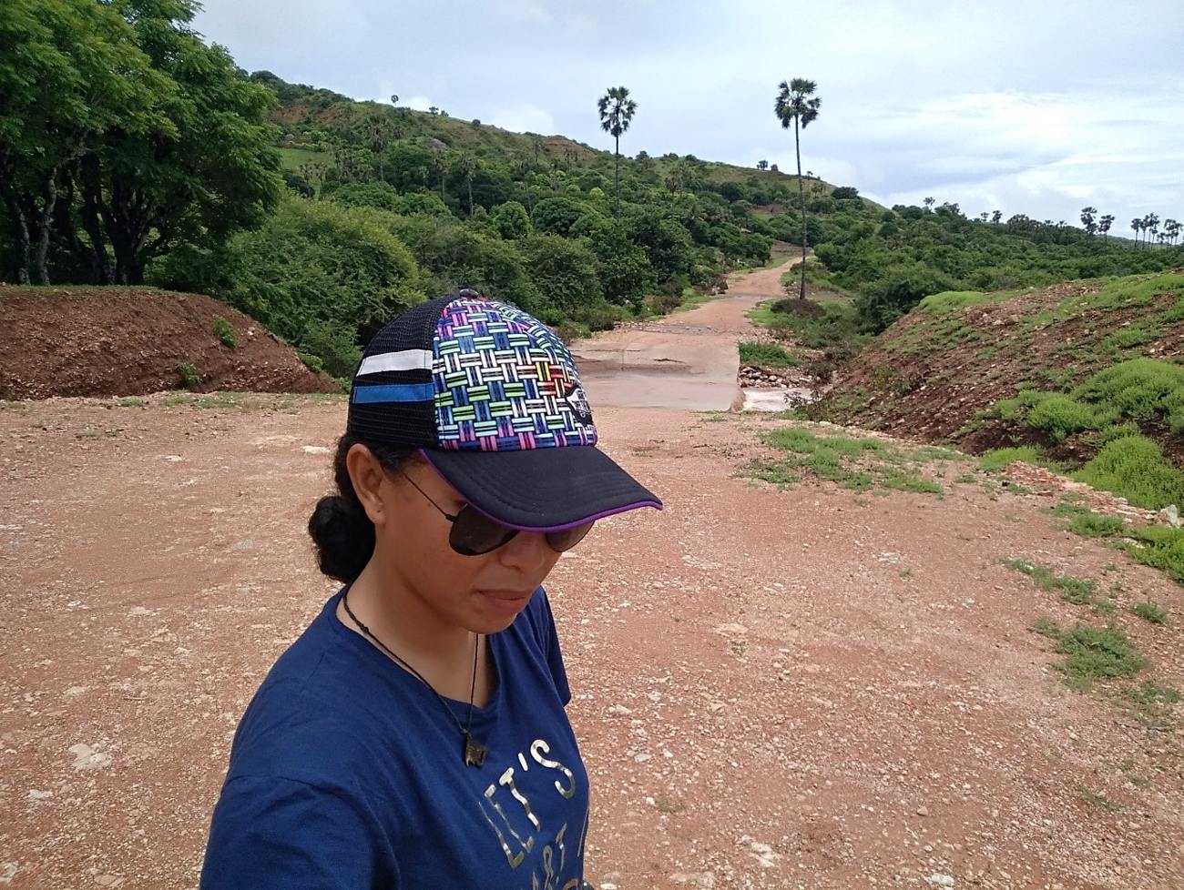 Main road in Sabu Island