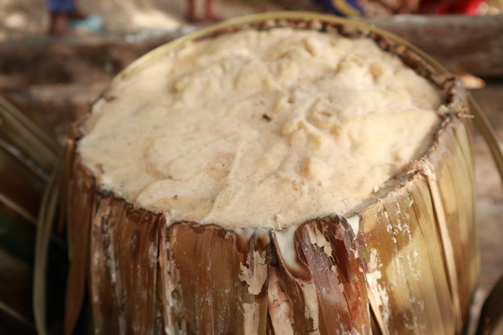 Wet sago starch