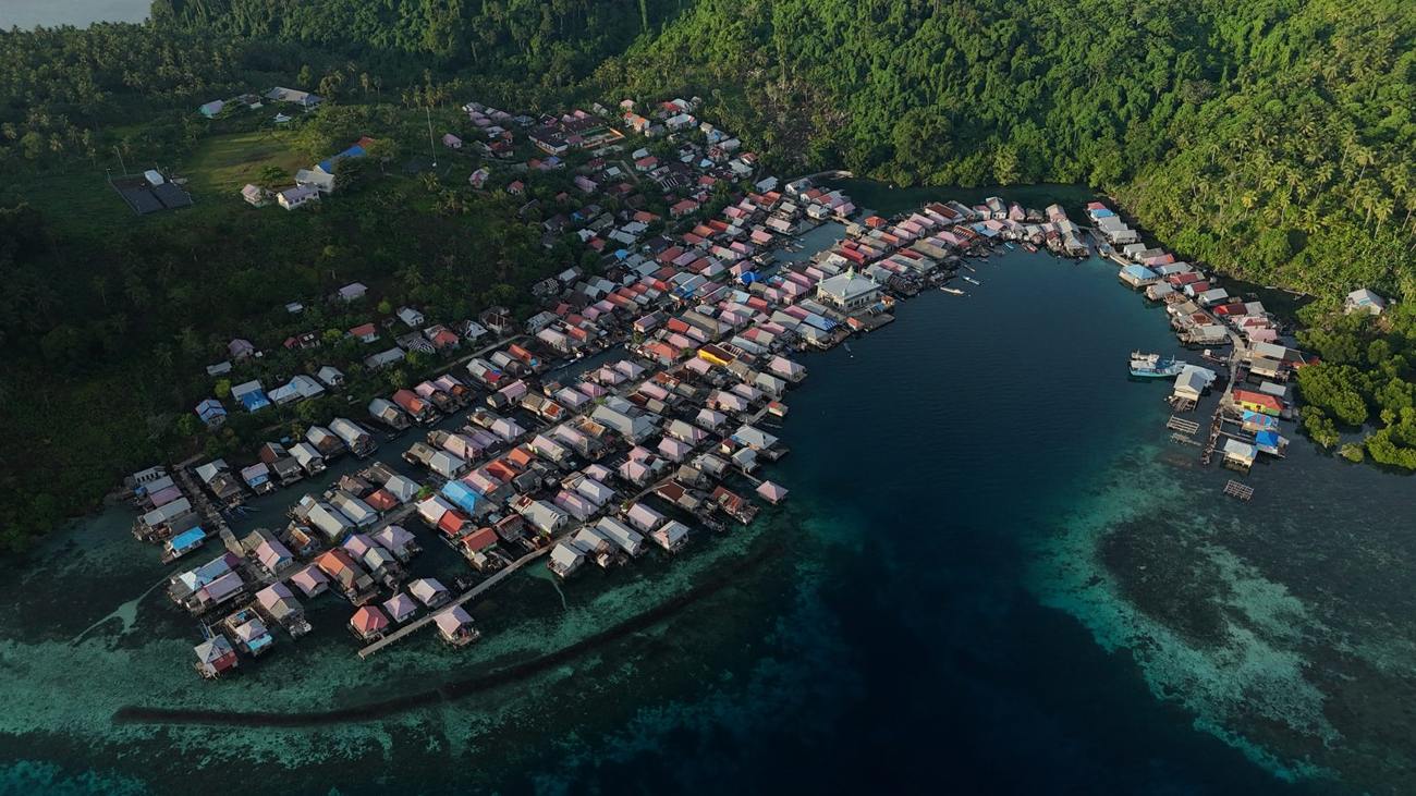 Stilt village, Halmahera