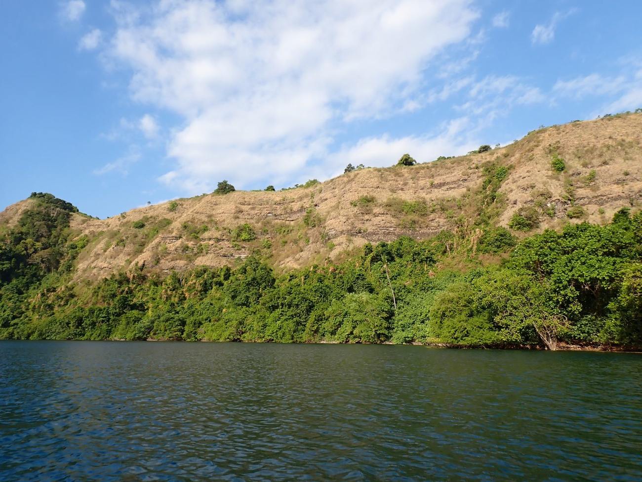 Green hills meet the bay