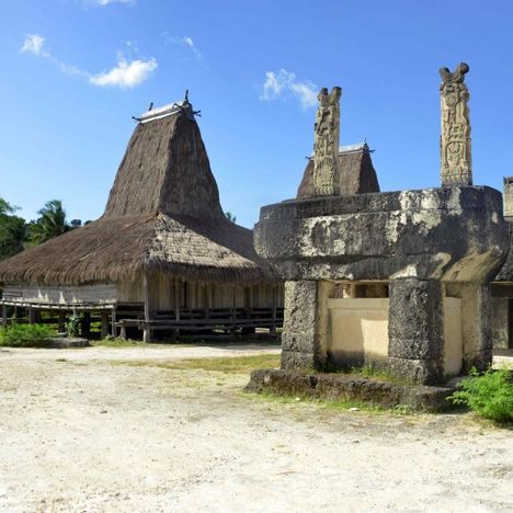 Royal village with megalithic tombs, East Sumba — Day 6